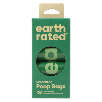 PoopBags Unscented Refill Rolls - 120 Ct