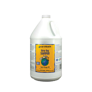 Earthbath, Dirty Dog Shampoo - Orange Peel Oil - 1 Gal