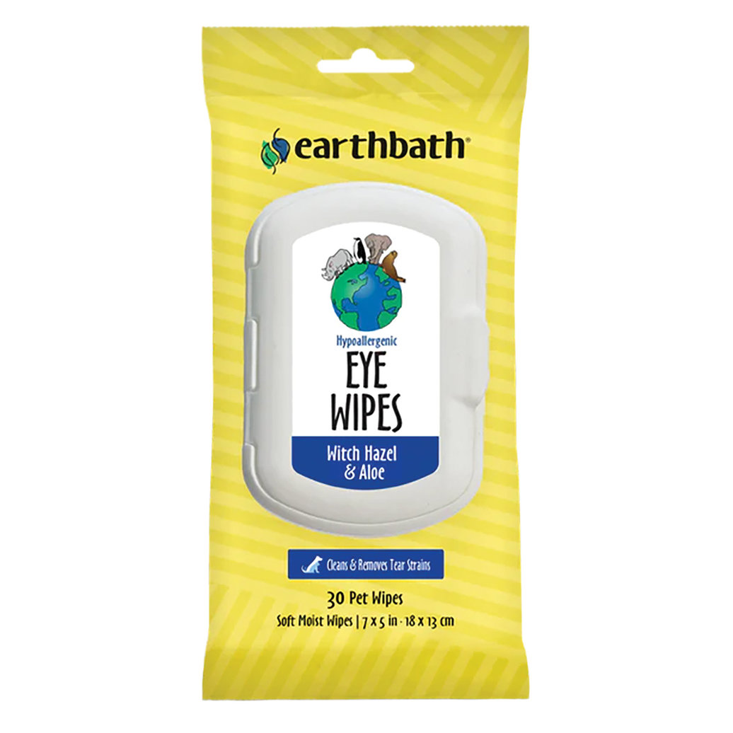 View larger image of Earthbath, Hypoallegenic Grooming Wipes - Eye Wipes -30ct