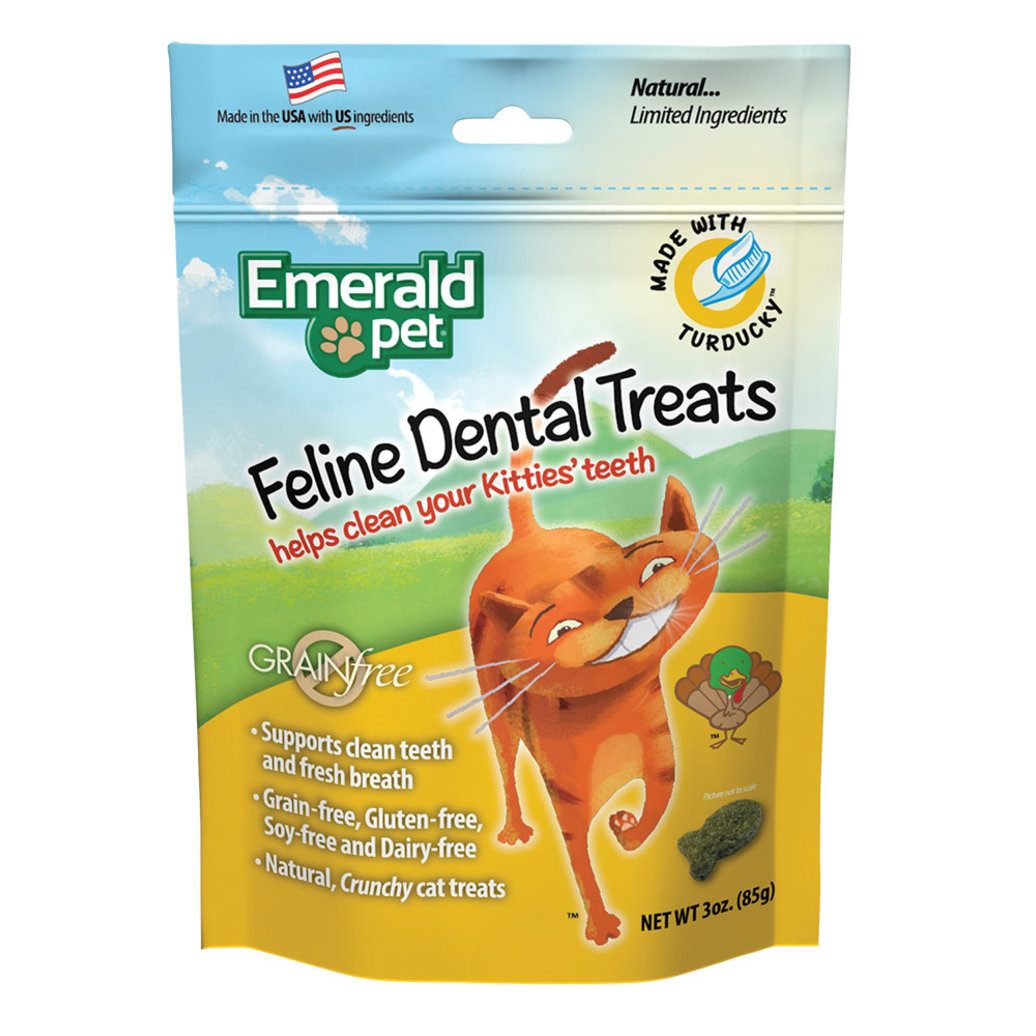 View larger image of Emerald Pet, Feline Dental Treat - Chicken -  85 g