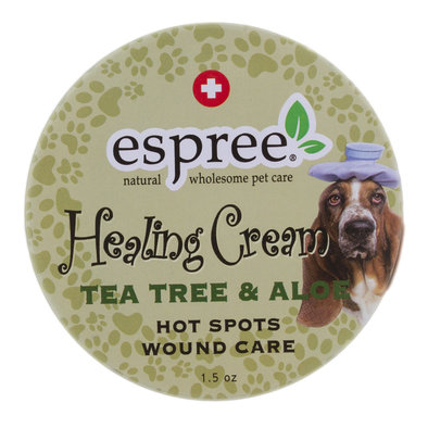 Healing Cream, Tea Tree & Aloe - 1.5 oz