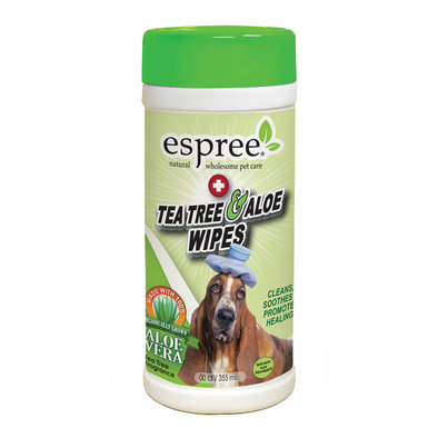 Tea Tree & Aloe Healing Wipes - 50 Pc