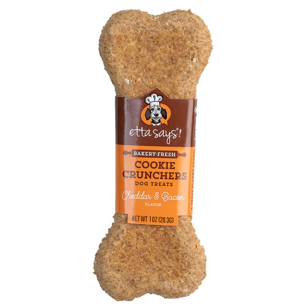 View larger image of Etta Says!, Cheddar & Bacon Cookie Crunchers - 5"