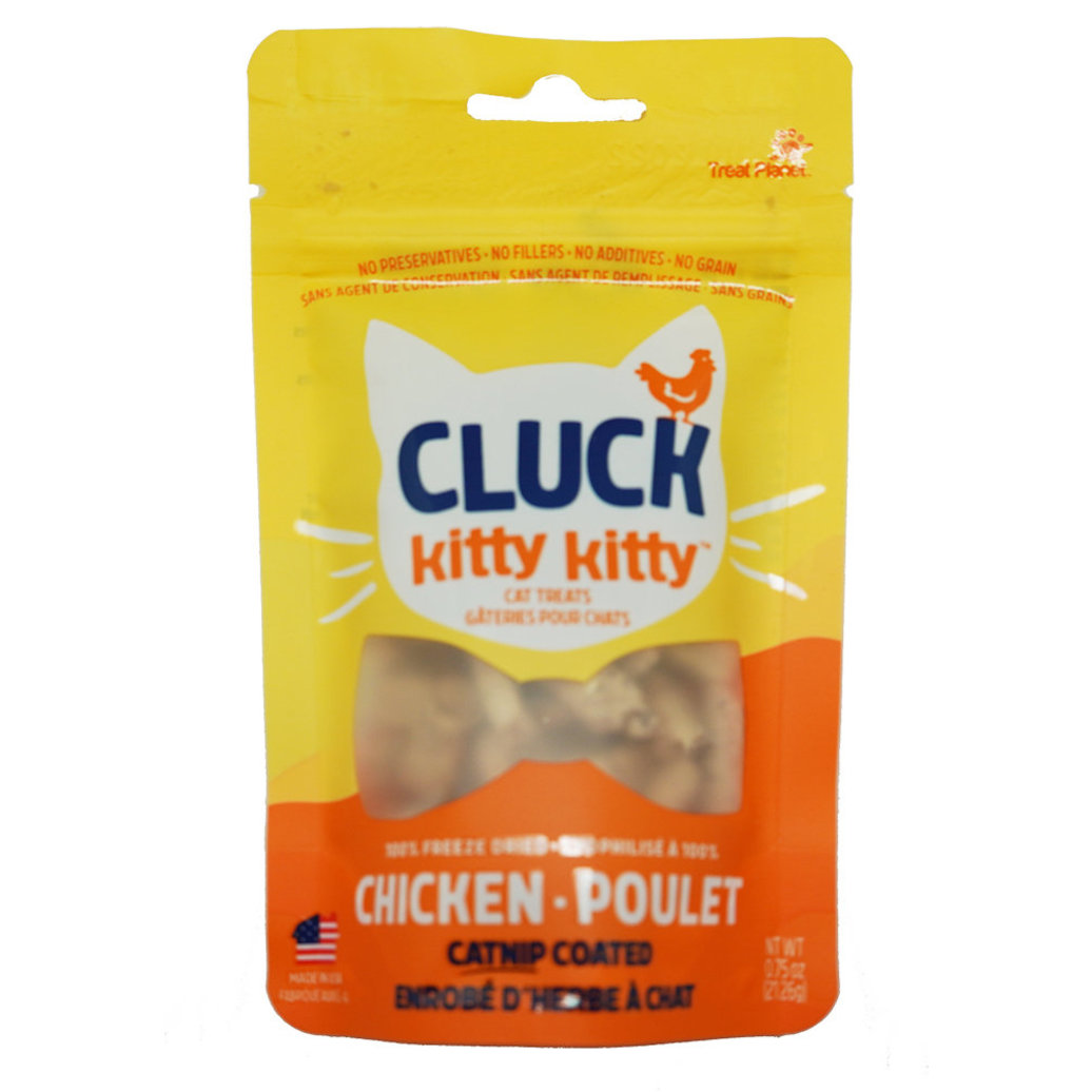 View larger image of Etta Says!, Cluck Kitty Kitty FD Treat - Chicken w/ Catnip - 21 g