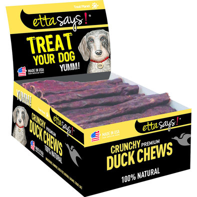 Etta Says!, Crunchy Duck Chew - 4.5"