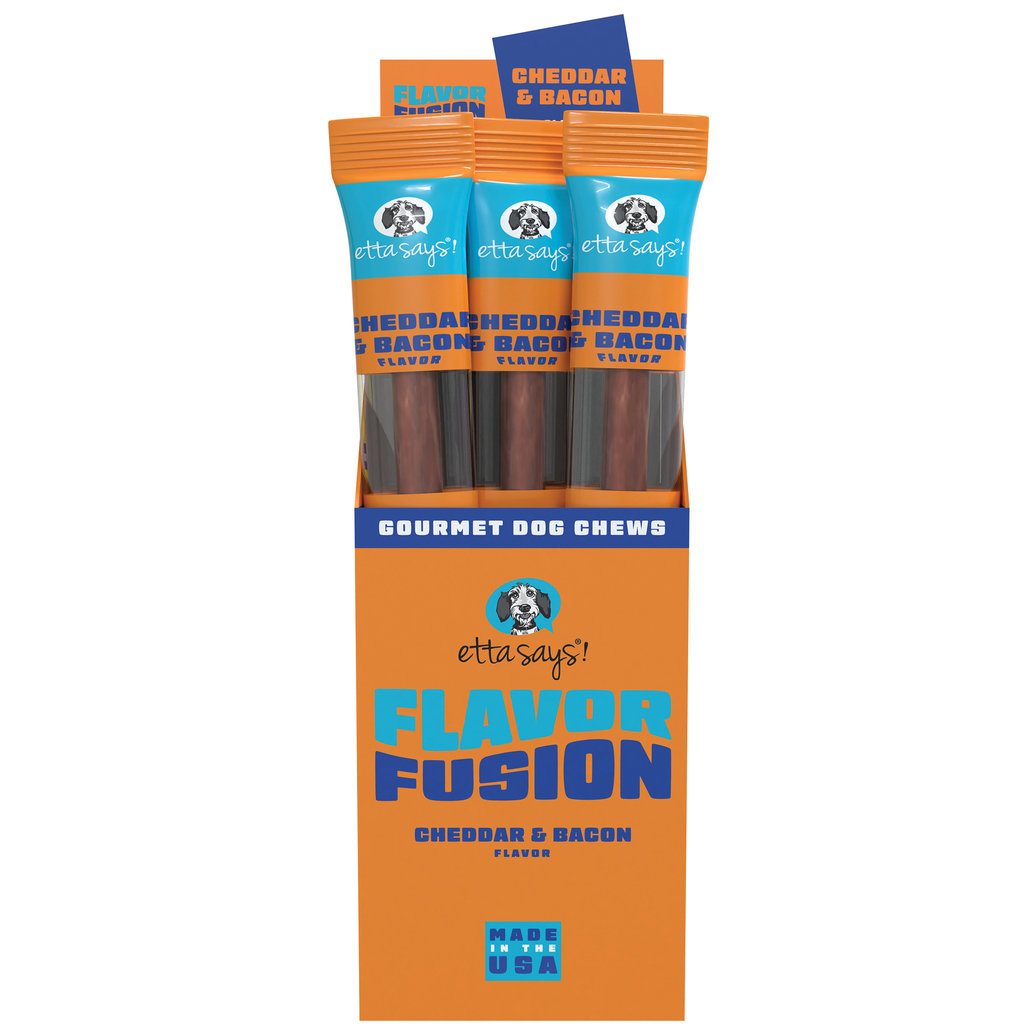 View larger image of Etta Says!, Flavor Fusion Chews - Cheese & Bacon