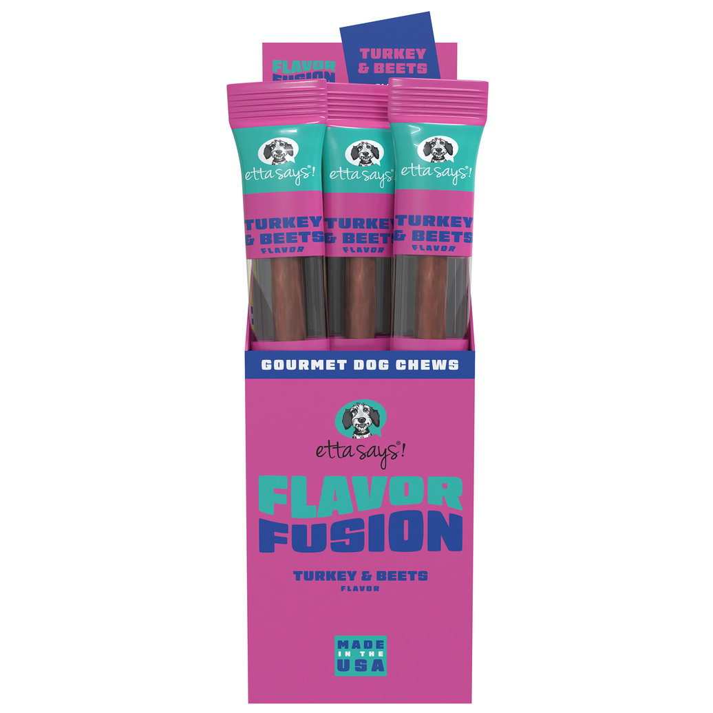 View larger image of Etta Says!, Flavor Fusion Chews - Turkey & Beets