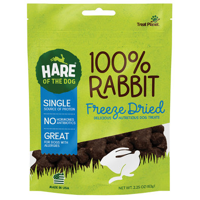 Etta Says!, Hare of the Dog - 100% FreezeDried Rabbit - 2.25oz