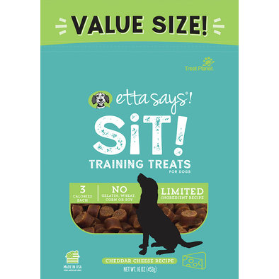 Etta Says!, Sit! Training Treats - Cheese - 6 oz
