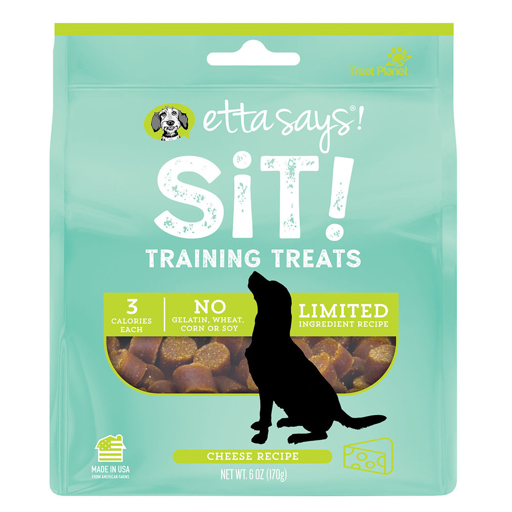 View larger image of Etta Says!, Sit! Training Treats - Cheese - 6 oz