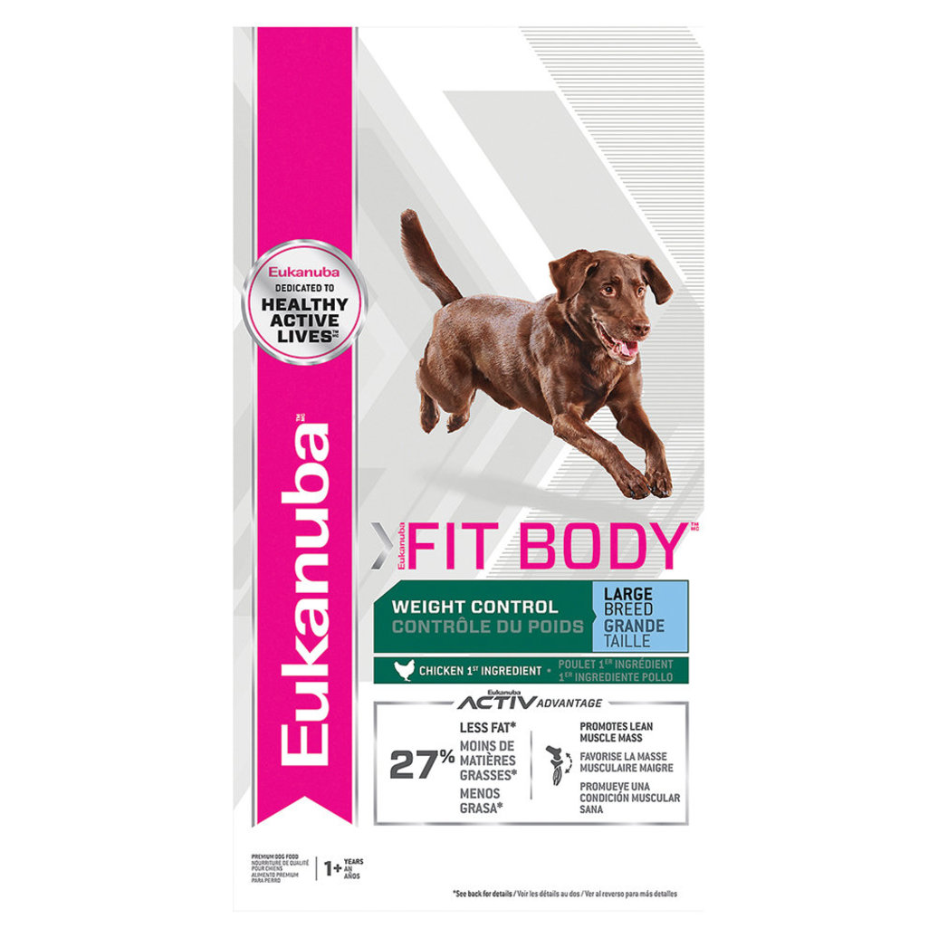 View larger image of Eukanuba, Adult - Large Breed Weight Control - 12.7 kg - Dry Dog Food