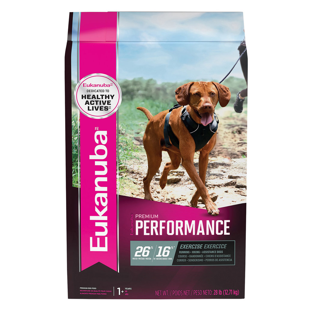 View larger image of Eukanuba, Premium Performance Exercise 26/16 - 12.7 kg - Dry Dog Food