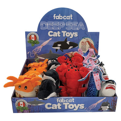 FabCat, Deep Sea Cat Toys - Assorted