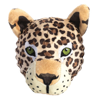 FabDog, Faball Squeakey Dog Toy - Leopard