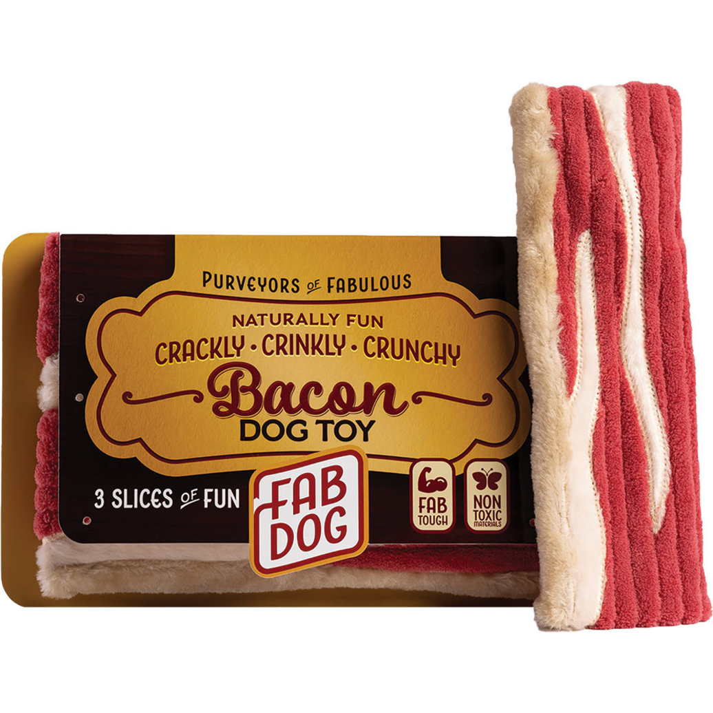 View larger image of FabDog, Foodies Bacon - 3 pk