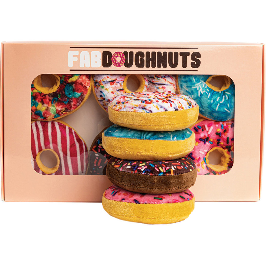 View larger image of FabDog, Foodies Box of Doughnuts - 6 pk
