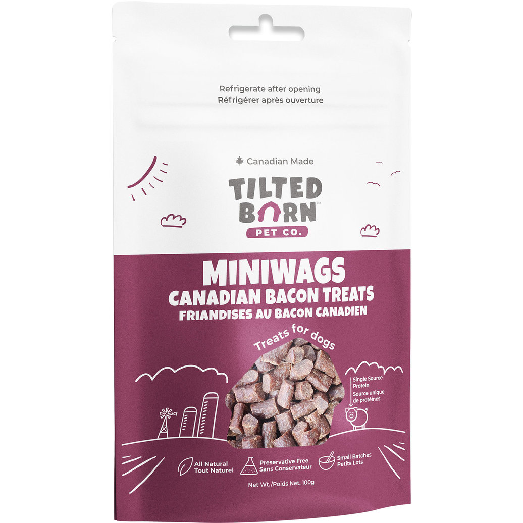 View larger image of Tilted Barn, MiniWags - Canadian Bacon - 100 g