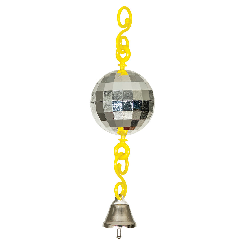 View larger image of Featherland Paradise, Plastic Disco Ball Toy