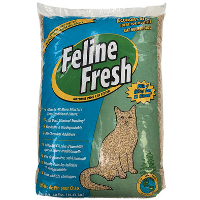 Feline Fresh, Natural Pine Pellet Cat Litter