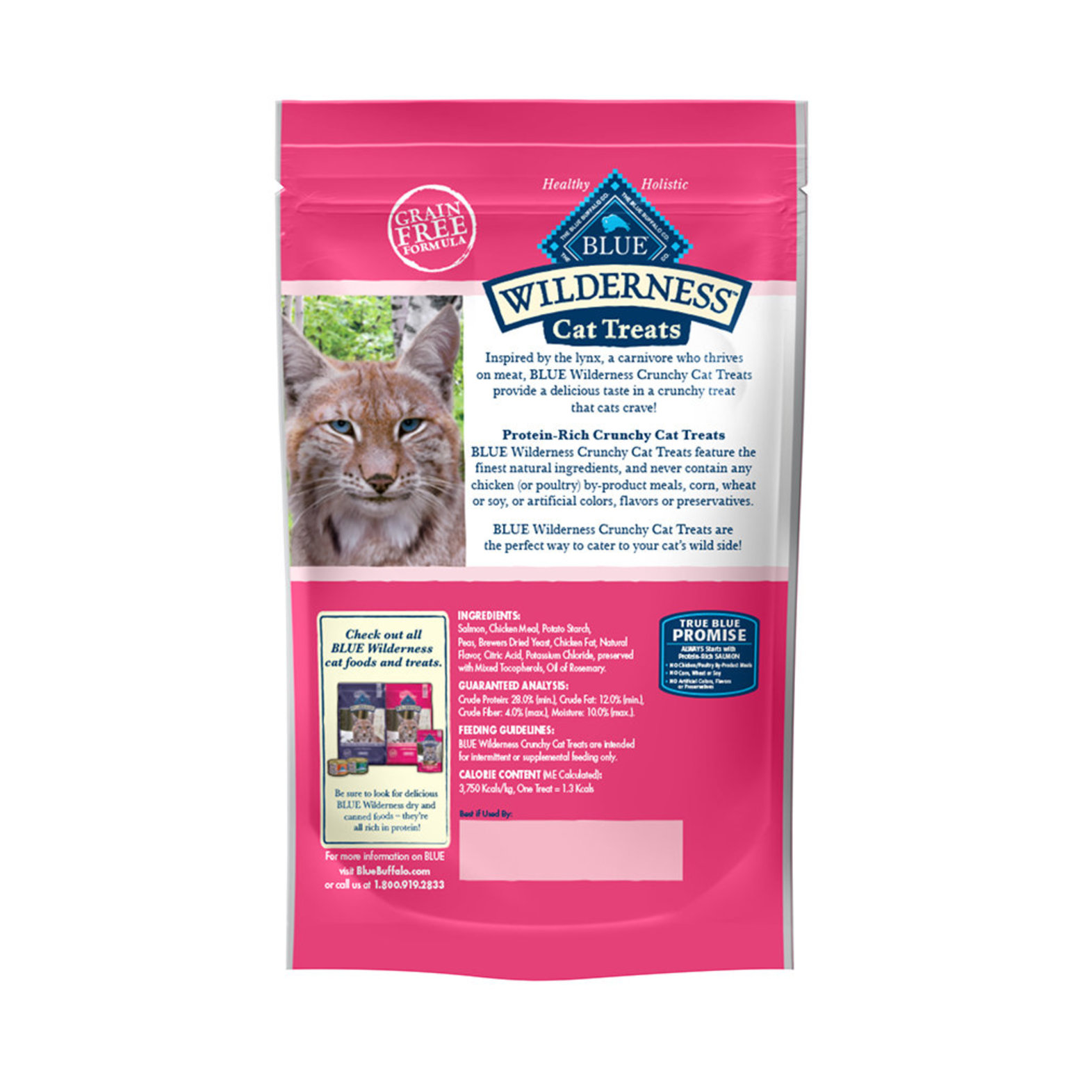 Blue Buffalo Feline Wilderness Crunchy Salmon 2 oz Ren s Pets