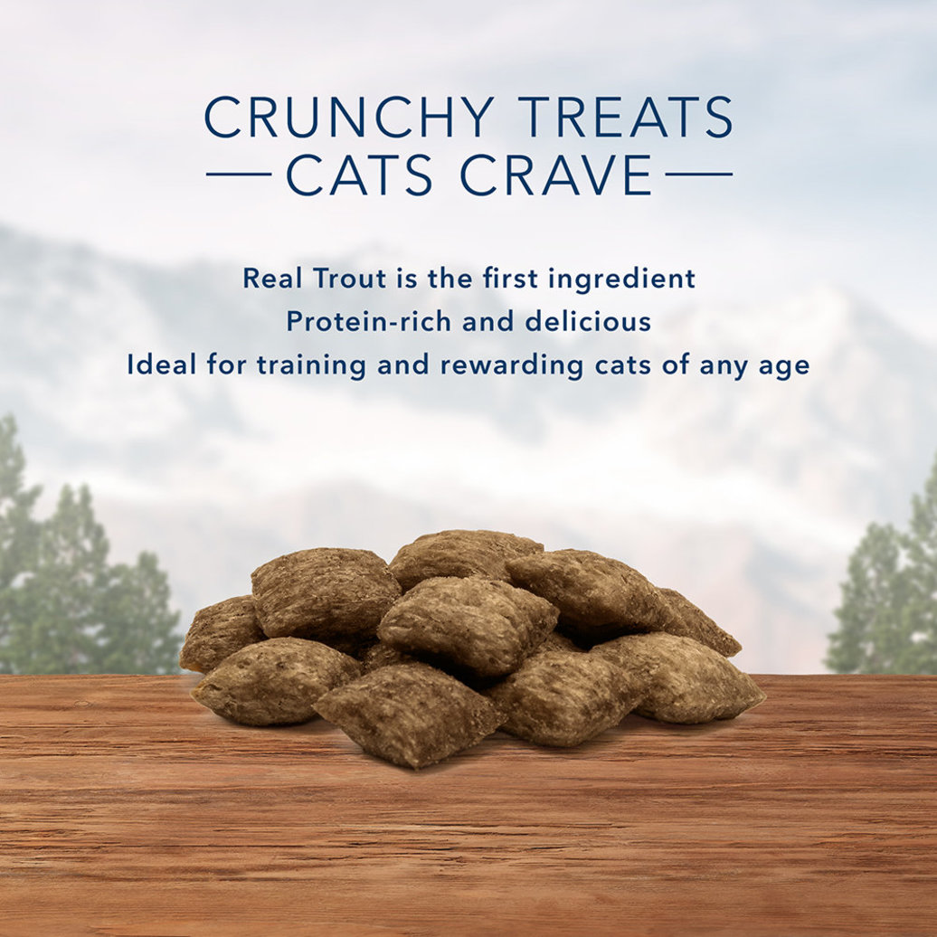 View larger image of Blue Buffalo, Feline Treat - Wilderness - Crunchy Trout - 56 g