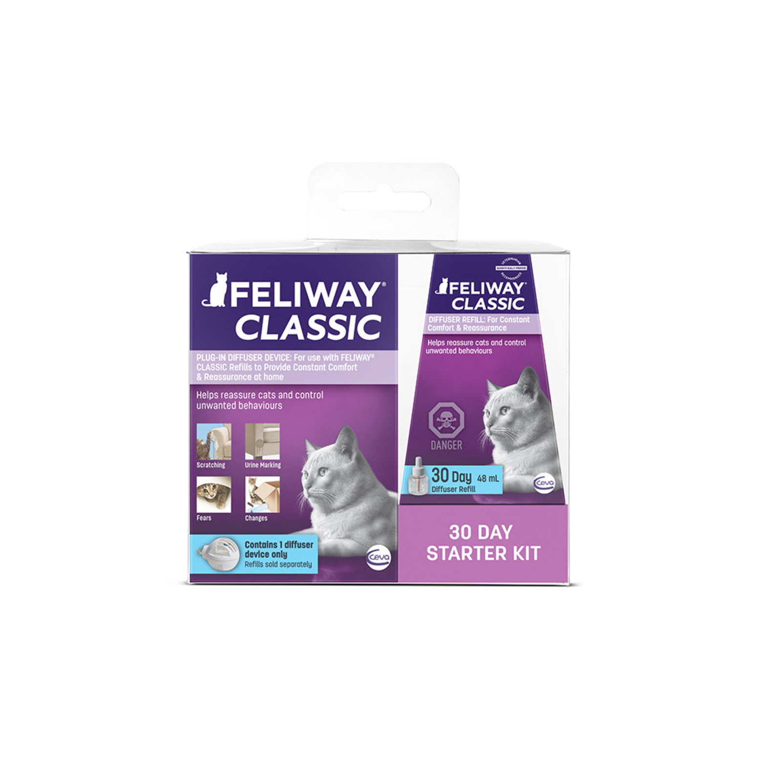 Feliway classic store diffuser starter kit