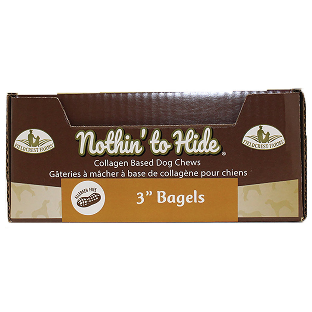 View larger image of Fieldcrest Farms, Nothin' to Hide - Peanut Butter Bagel - 3"