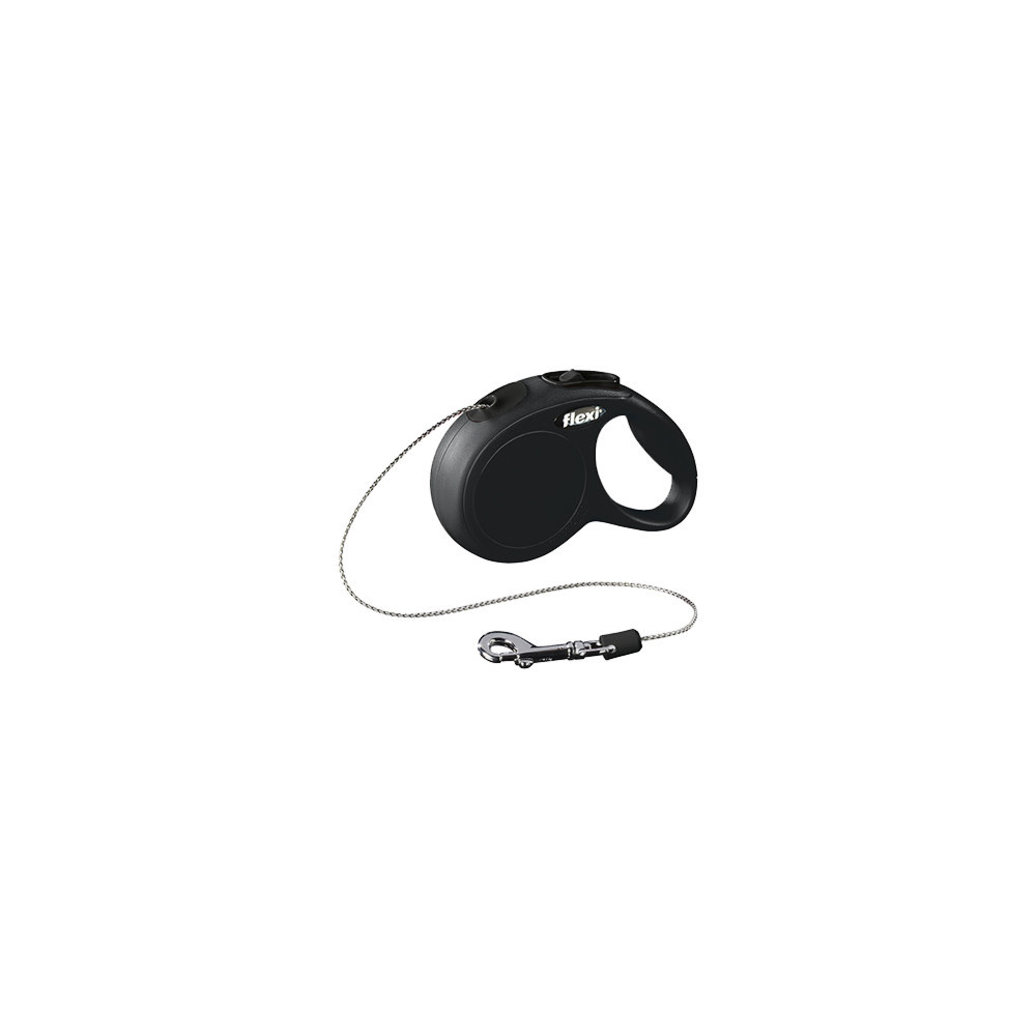 View larger image of Flexi, Classic Cord  - Black - 3 m - X-Small