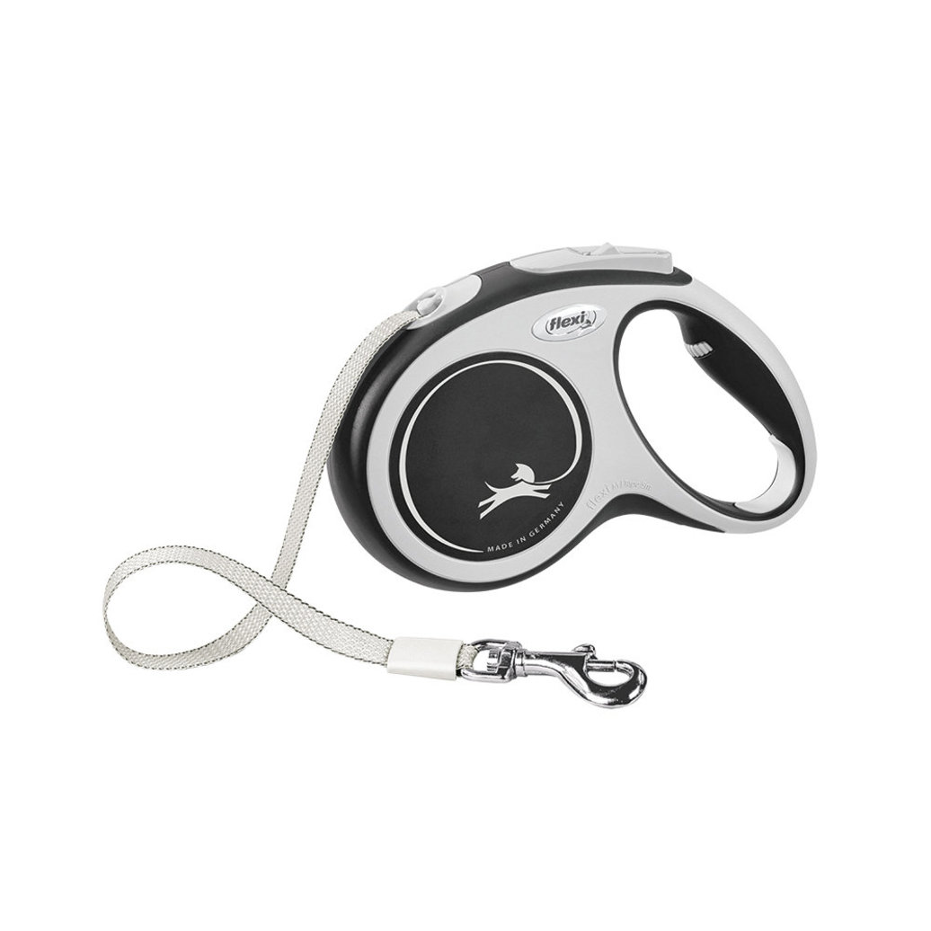 View larger image of Flexi, Comfort Tape Leash - Grey - 5 m