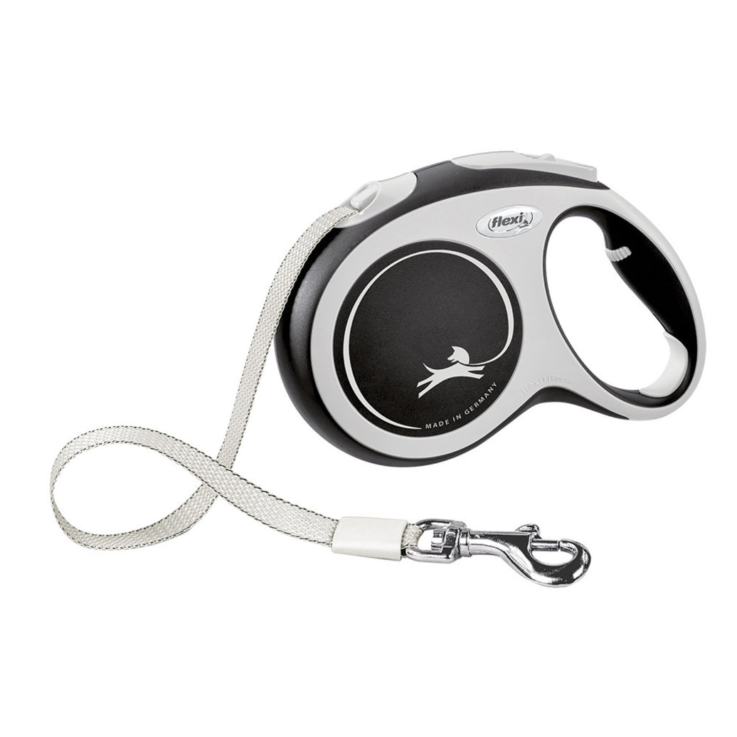View larger image of Flexi, Comfort Tape Leash - Grey - 5 m