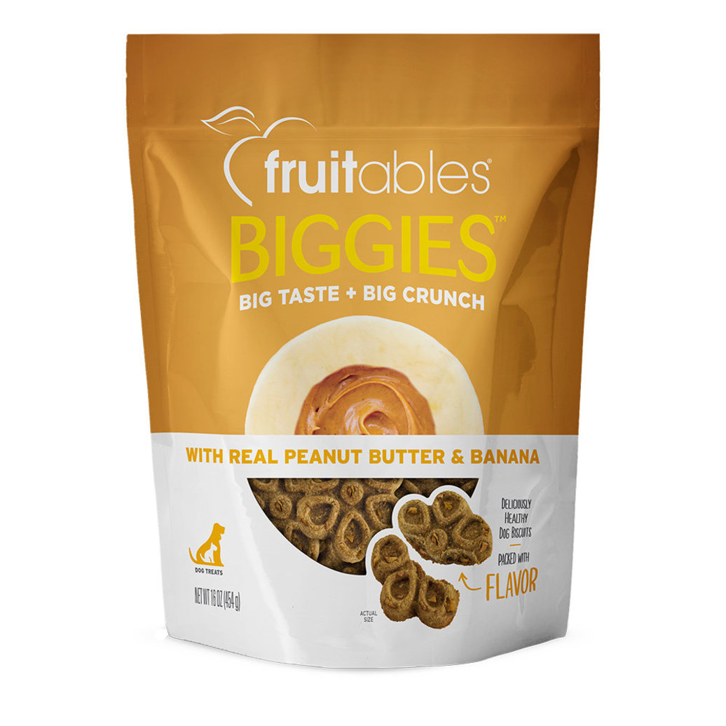 View larger image of Fruitables, BIGGIES Peanut Butter & Banana - 454 g