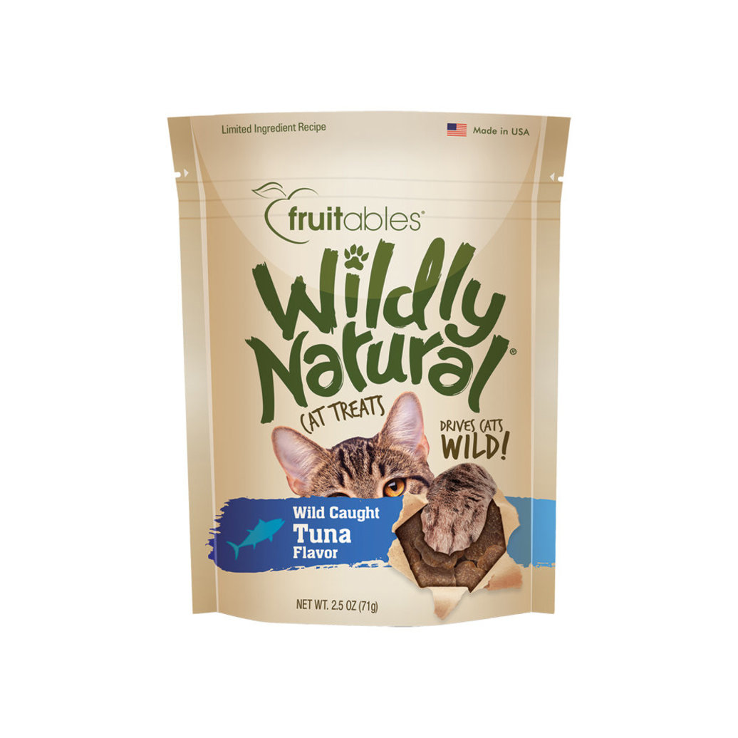 View larger image of Fruitables, Wildly Natural, Feline Treats - Tuna - 70 g