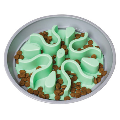 Outward Hound, Fun Feeder - Wobble Slow Bowl - Mint