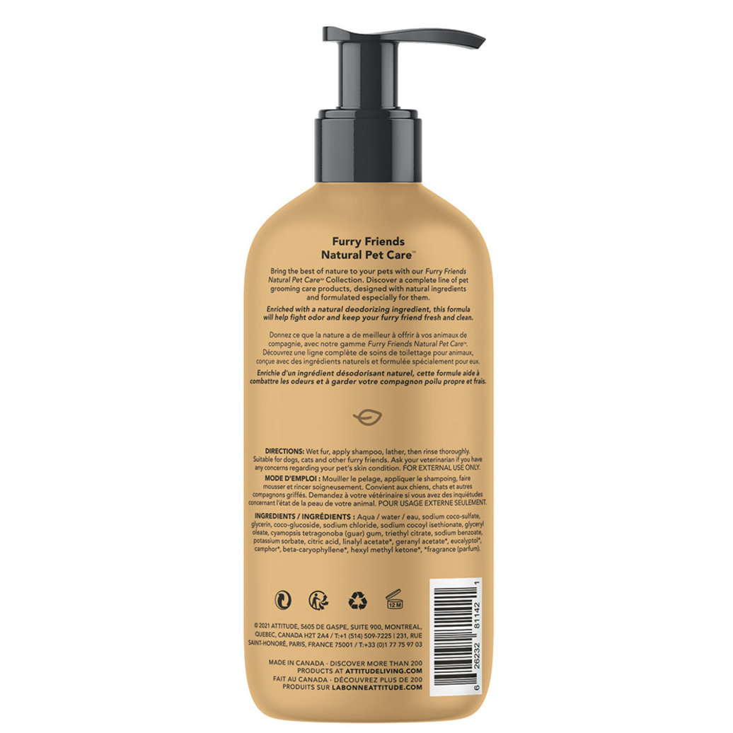 View larger image of Furry Friends - Natural Pet Care, Deodorizing Shampoo - Lavender - 473 ml