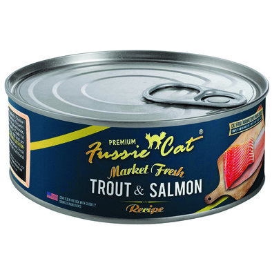 Fussie Cat, Market Fresh Trout and Salmon - 156 g