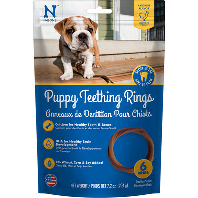 Get Naked, Puppy Teething Rings - Chicken