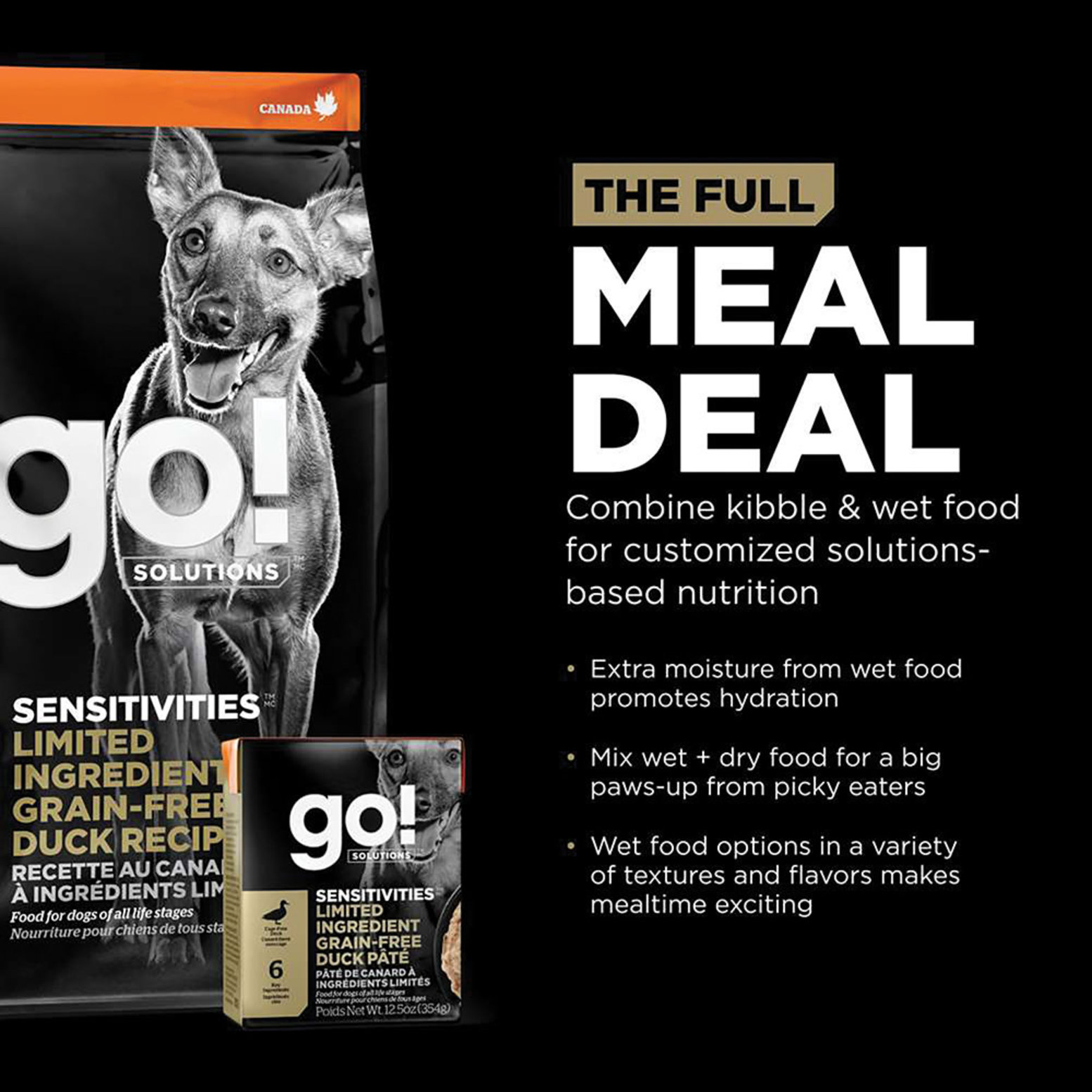 Go brand dog food best sale