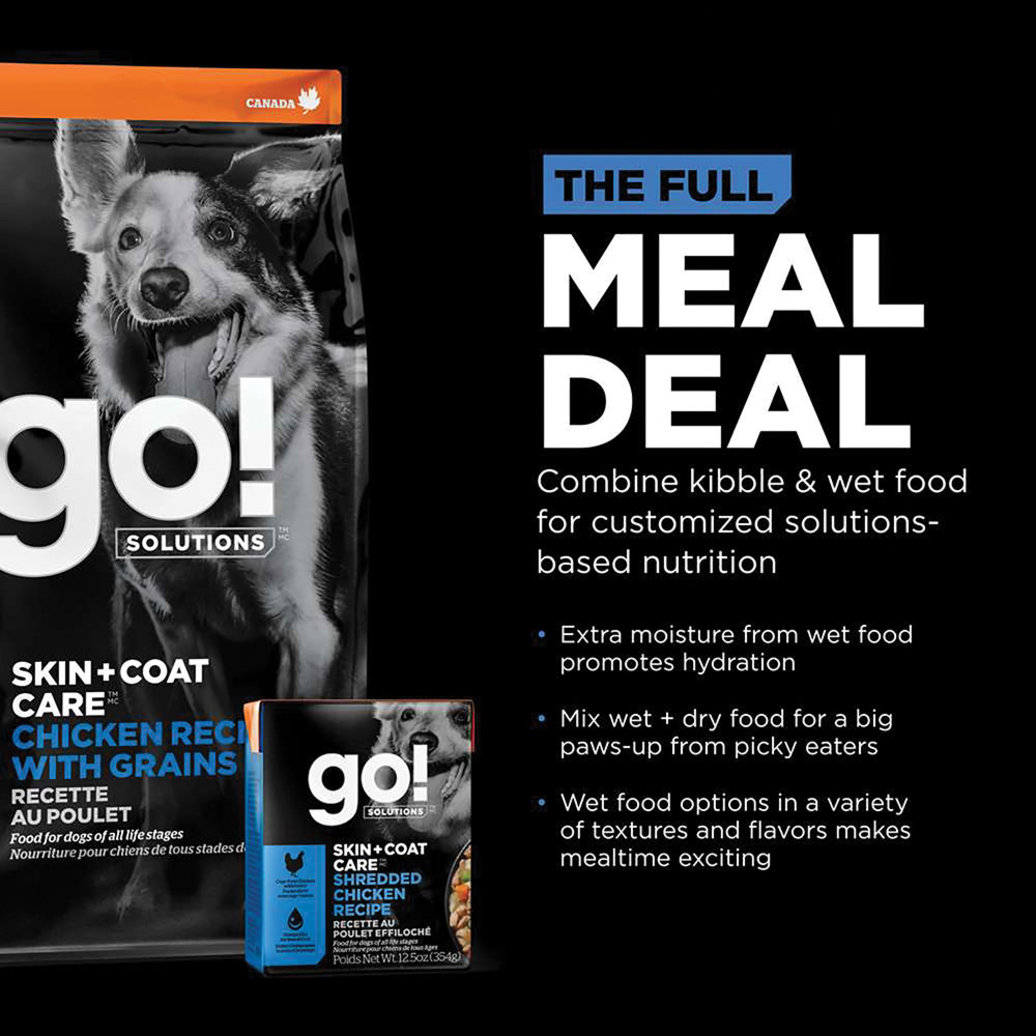 View larger image of GO! SOLUTIONS, SKIN + COAT CARE Chicken Recipe for dogs