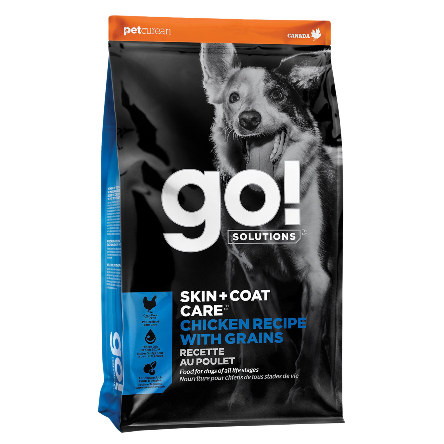 Good dog food for skin and coat best sale