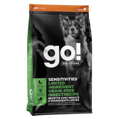 GO! SOLUTIONS, Adult - LI Sensitivites GF Insect Recipe