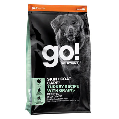 GO! SOLUTIONS, SKIN + COAT CARE Turkey Recipe With Grains for dogs