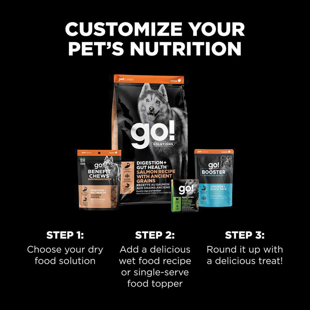 View larger image of Go! Solutions,Benefit Chews - Digestion + Gut Health Salmon Dog Treats - 170 g