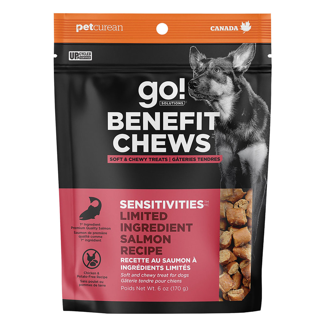 View larger image of Go! Solutions,Benefit Chews - Sensitivities Limited Ingredient Salmon Dog Treats - 170 g