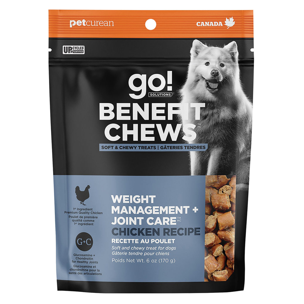 View larger image of Go! Solutions,Benefit Chews - Weight Management + Joint Care Chicken Dog Treats - 170 g