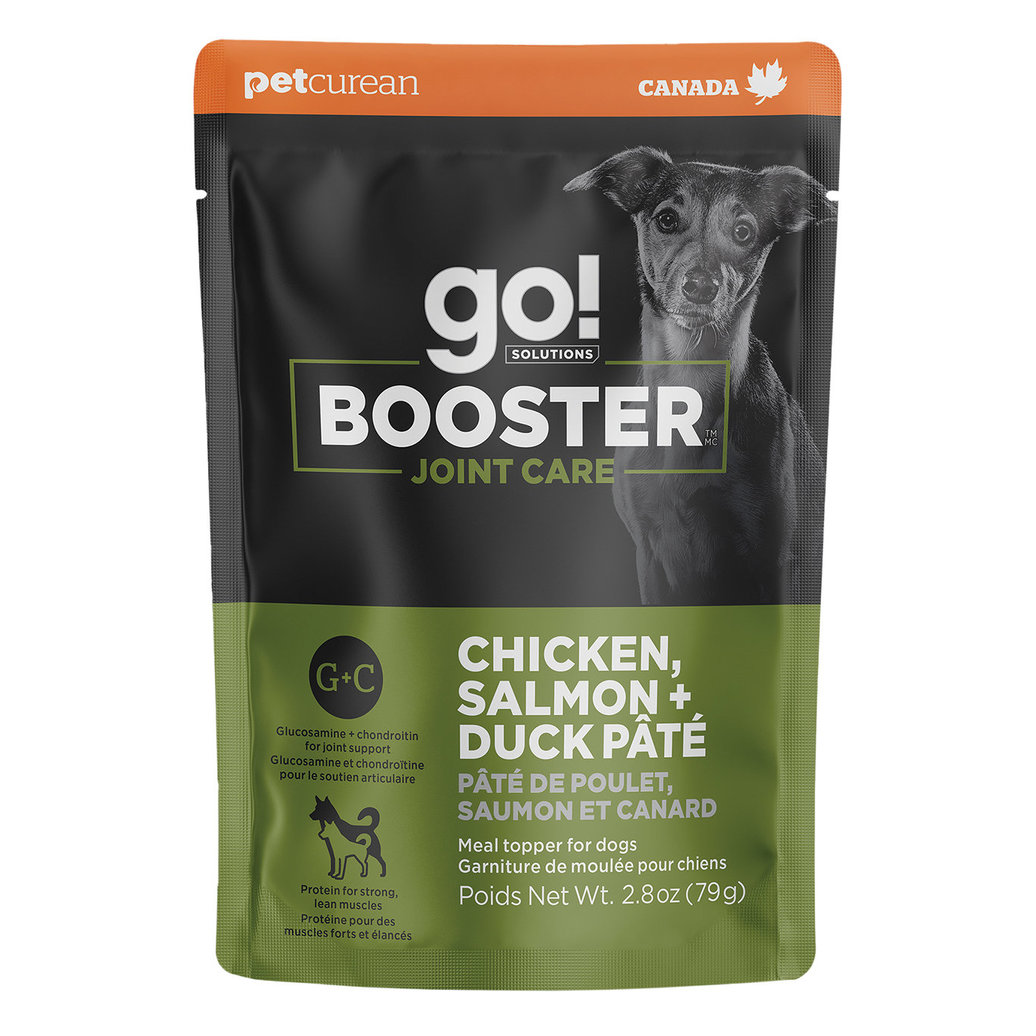 View larger image of GO! SOLUTIONS,  BOOSTER Joint Care Chicken, Salmon+ Duck Pate - 78 g - Wet Dog Food