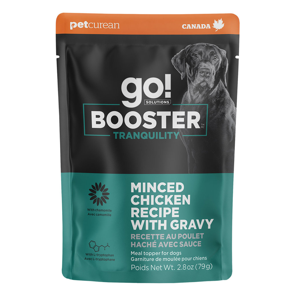 View larger image of GO! SOLUTIONS,  BOOSTER Tranquility  Minced Chicken with gravy - 78 g - Wet Dog Food