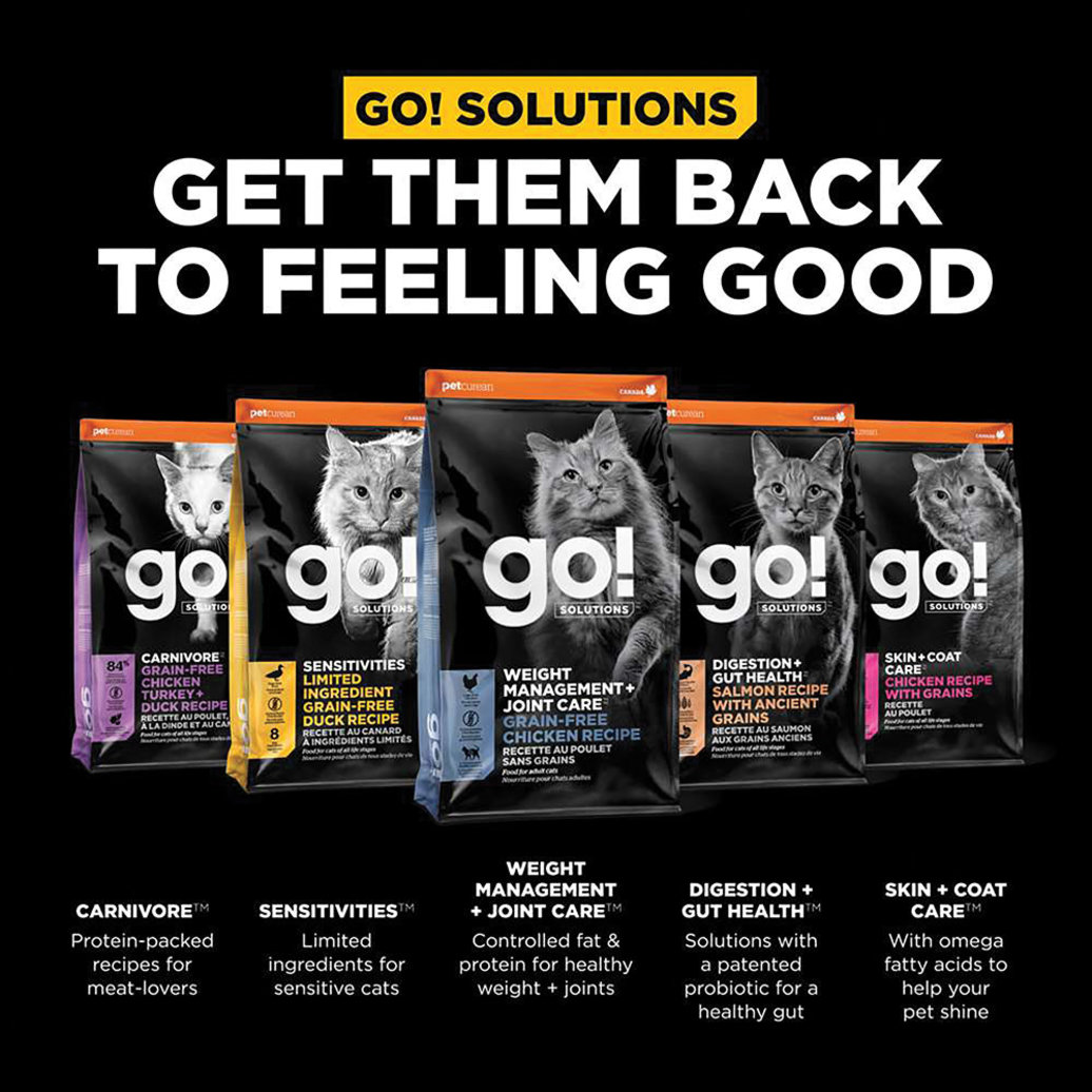 View larger image of GO! SOLUTIONS, Feline Adult - Weight Management & Joint Care - GF Chicken