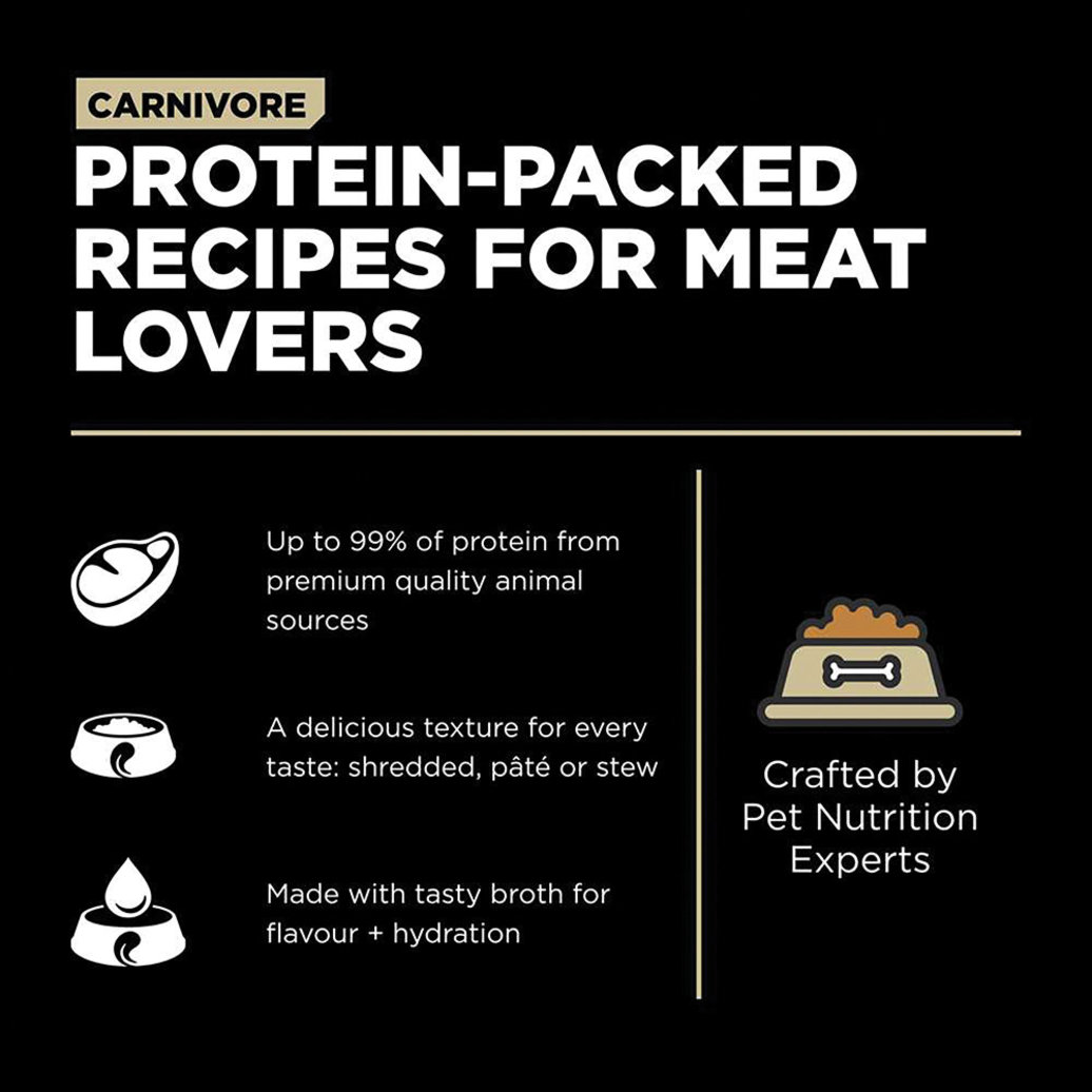 View larger image of GO! SOLUTIONS, CARNIVORE Grain Free Shredded Lamb + Wild Boar Recipe for dogs - Wet Dog Food