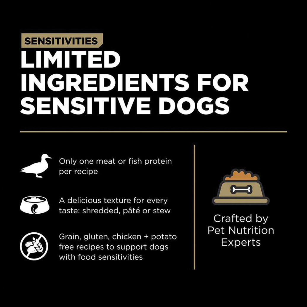 View larger image of GO! SOLUTIONS, SENSITIVITIES Limited Ingredient Grain Free Duck Pâté for dogs - Wet Dog Food