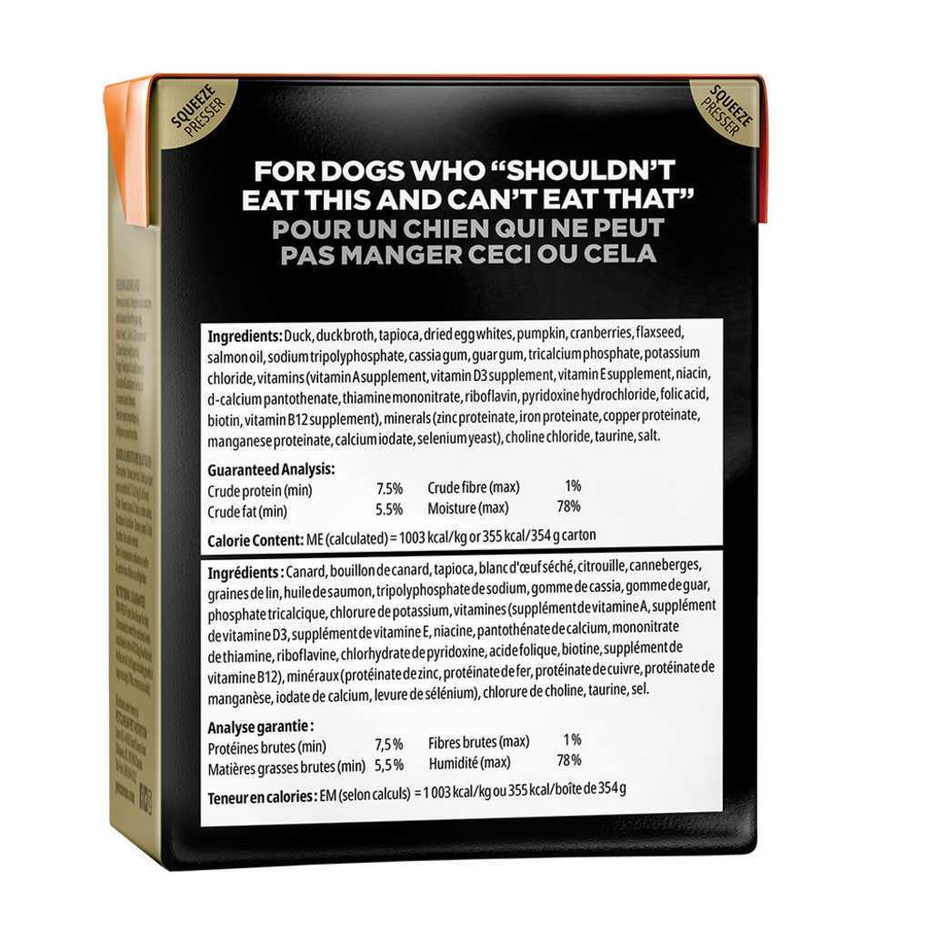 View larger image of GO! SOLUTIONS, SENSITIVITIES Limited Ingredient Grain Free Duck Pâté for dogs - Wet Dog Food